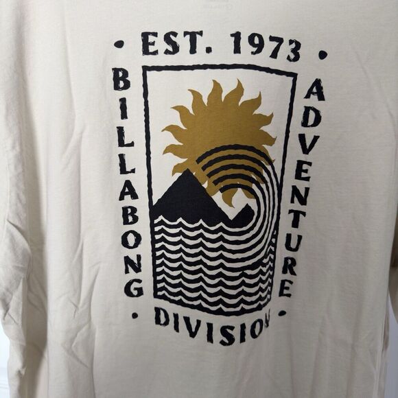 NEW Billabong Men's XXL Backdrop Adventure Division T-Shirt Tee Organic Cotton - Picture 5 of 6
